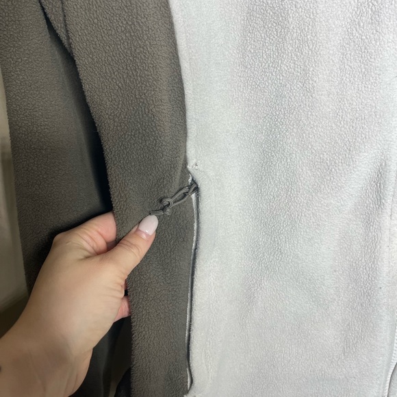 The north face full zip fleece jacket women’s size large white - Picture 4 of 11